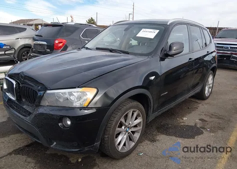 2013 BMW X3 xDrive28I from USA, damaged, VIN 5UXWX9C59D0A11796